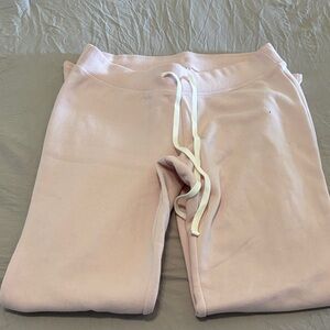 Hollister Light Pink Drawstring Track Pants